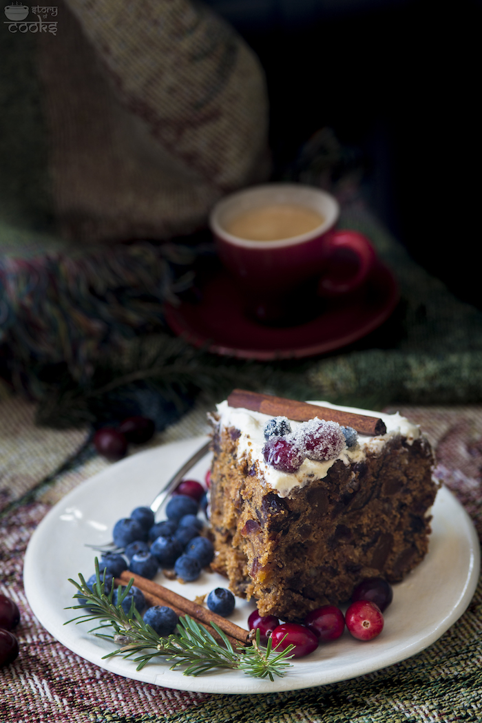 Slice of Rum Cake Slice of Rum Cake