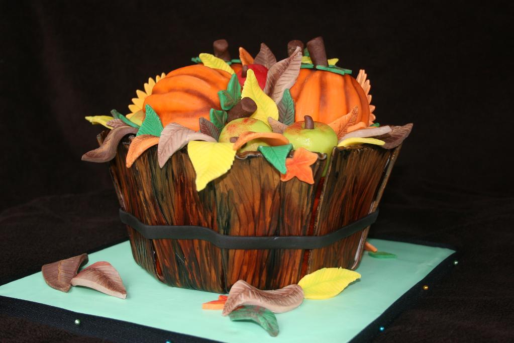 7 Photos of Basket For Thanksgiving Cakes 7 Photos of Basket For Thanksgiving Cakes