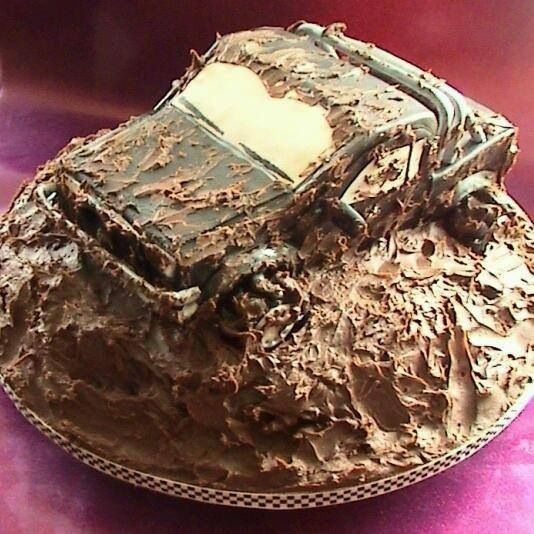 Truck Mud Bogging Birthday Cake Truck Mud Bogging Birthday Cake