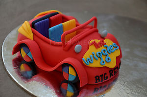 Wiggles Big Red Car Cake Topper Wiggles Big Red Car Cake Topper