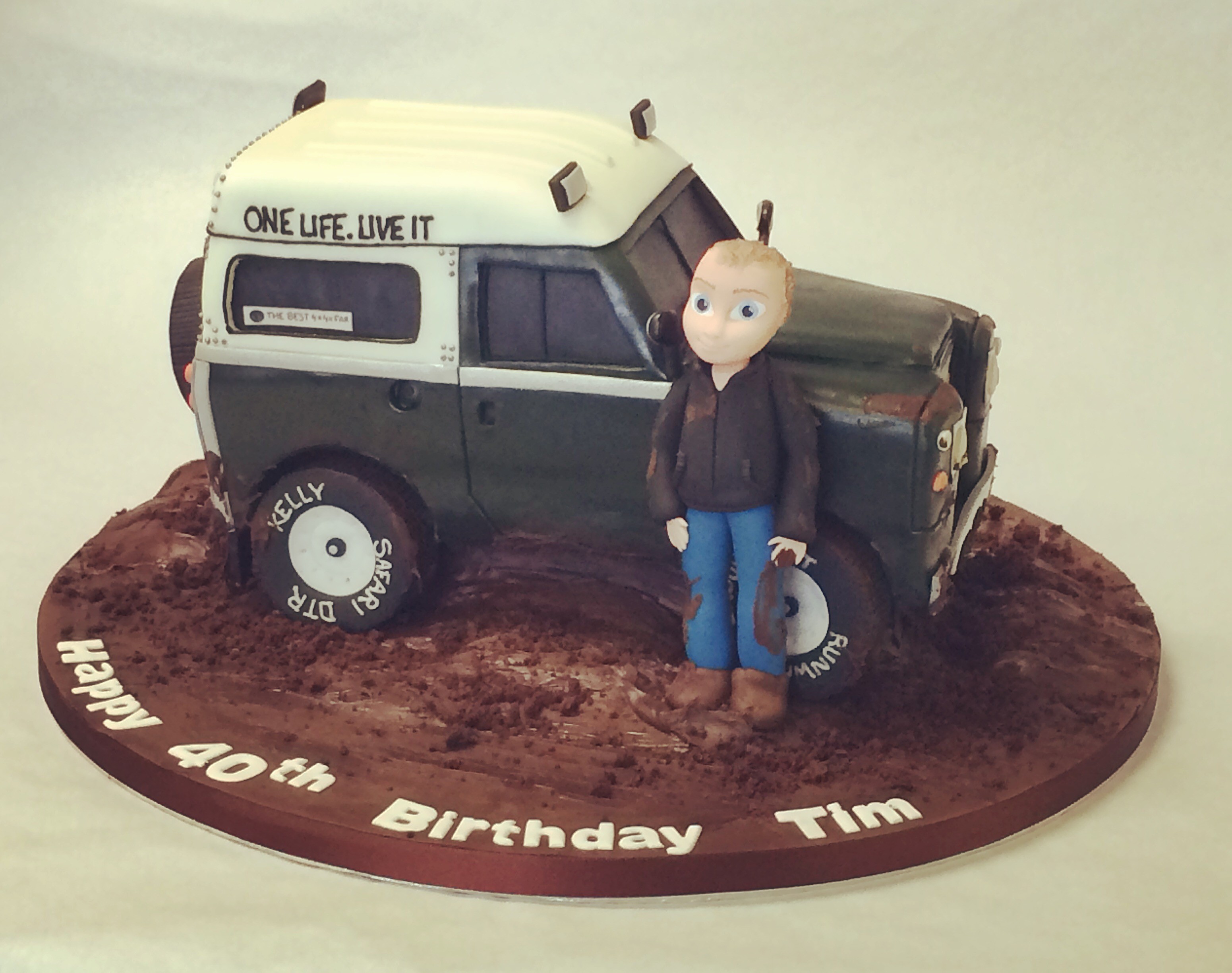 3D Car Birthday Cake 3D Car Birthday Cake