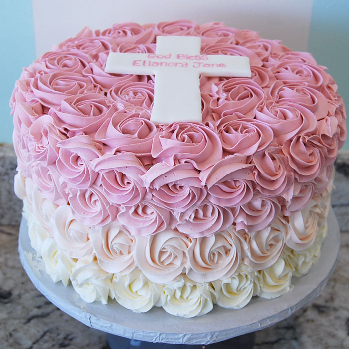 Baptizing Cake Ideas