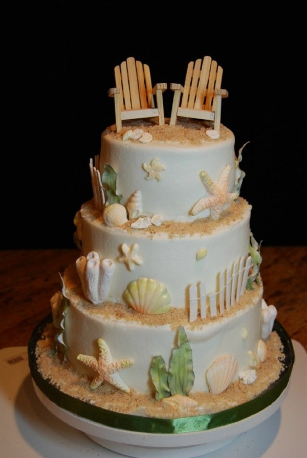 Beach Theme Retirement Party Cake Beach Theme Retirement Party Cake