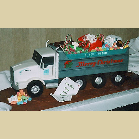 Birthday Cakes with Dump Trucks Birthday Cakes with Dump Trucks