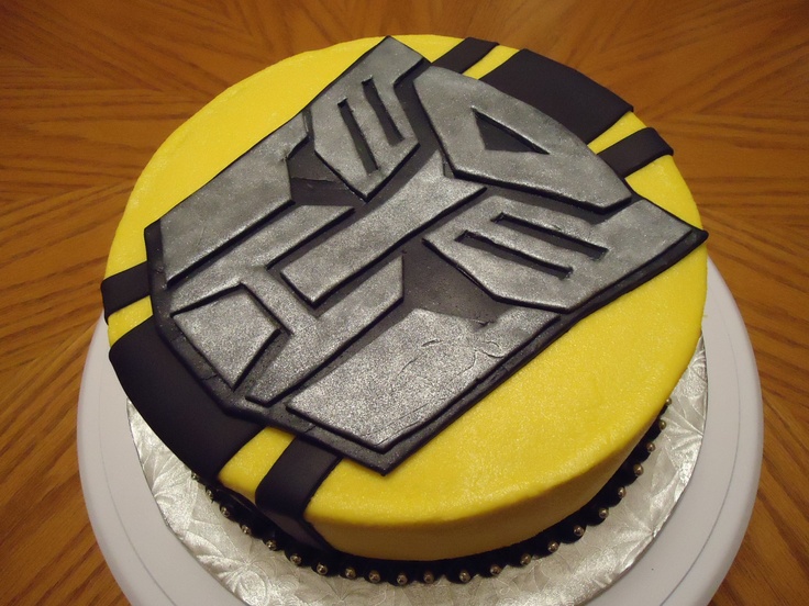 10 Transformers Bumblebee Cupcake Cakes Photo Bumblebee