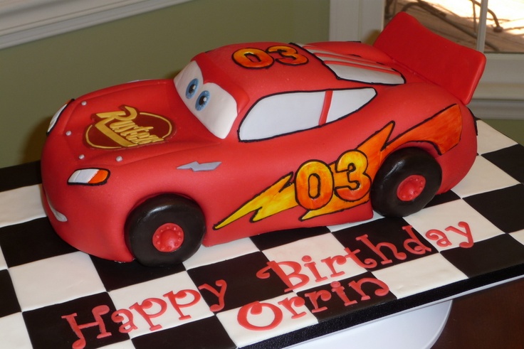 Cars Lightning McQueen Cupcakes Cars Lightning McQueen Cupcakes