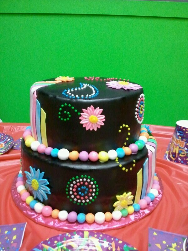 Crazy Neon Birthday Cakes Crazy Neon Birthday Cakes