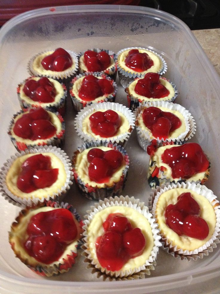 10 Photos of Cherry Cheesecake Cupcakes With Vanilla Wafers 10 Photos of Cherry Cheesecake Cupcakes With Vanilla Wafers