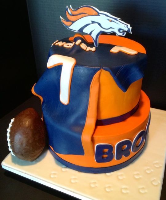 7 Photos of Colorado Bronco Groom's Cakes 7 Photos of Colorado Bronco Groom's Cakes