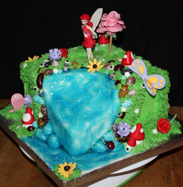 Fairy Birthday Cake Fairy Birthday Cake