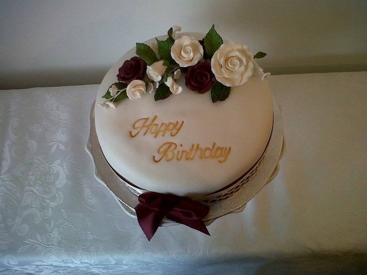 Formal Birthday Cake