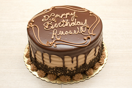 Happy Birthday Russell Cake