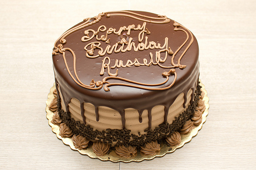 Happy Birthday Russell Cake Happy Birthday Russell Cake