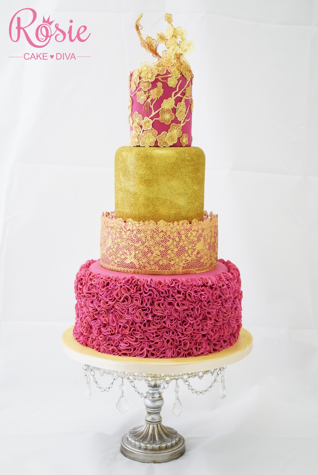 How to Make Ruffle Cake with Fondant How to Make Ruffle Cake with Fondant