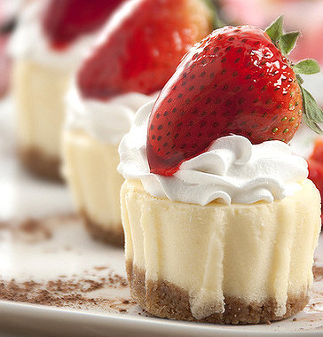 Mini Strawberry Cheesecakes Mini Strawberry Cheesecakes