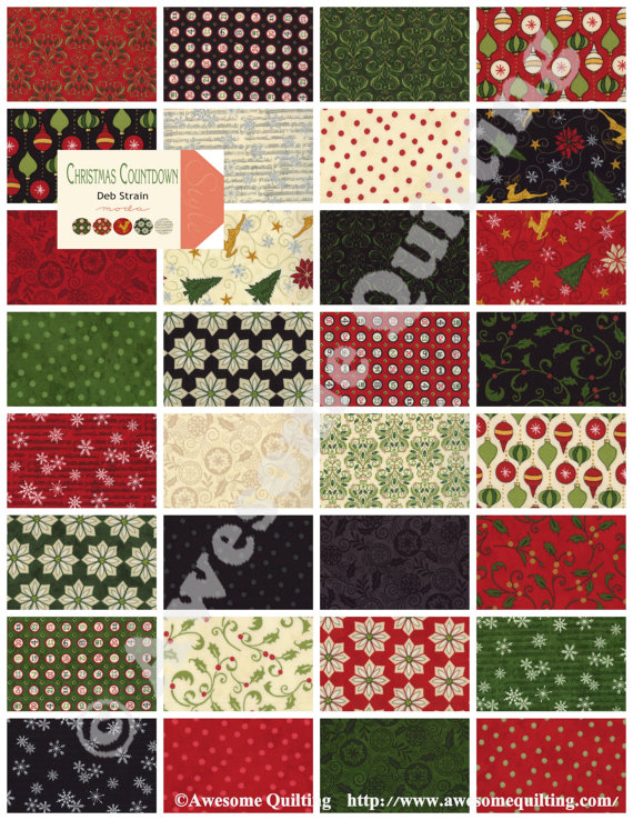 Moda Christmas Fabric Layer Cake Moda Christmas Fabric Layer Cake