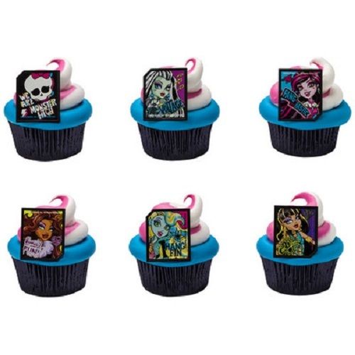 Monster High Cupcake Rings Monster High Cupcake Rings