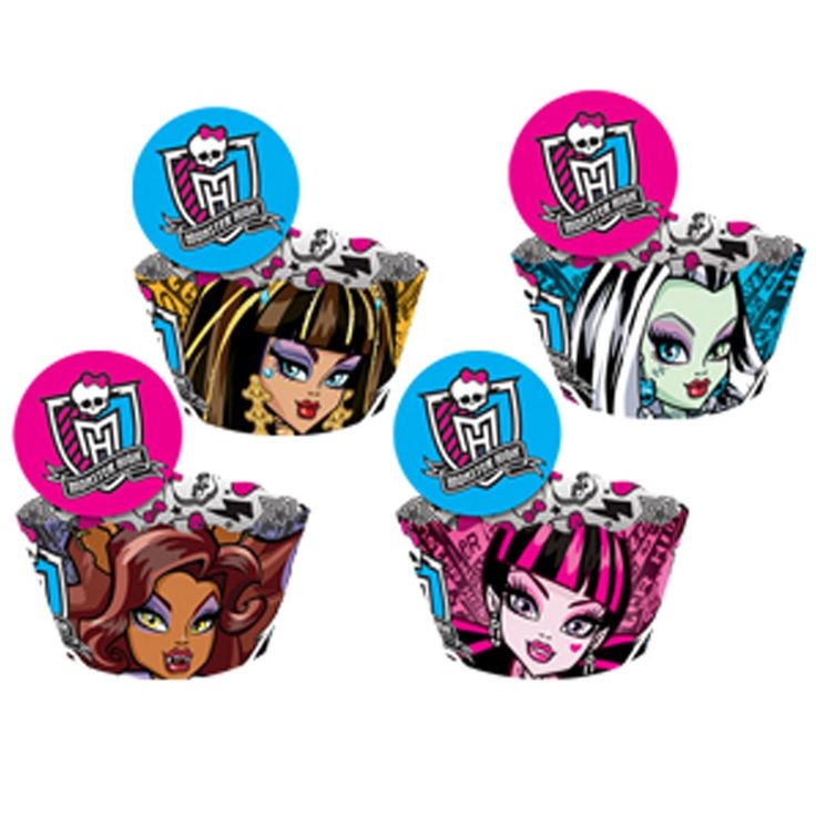 Monster High Cupcake Rings Monster High Cupcake Rings