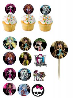 Monster High Cupcake Rings Monster High Cupcake Rings