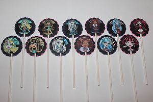 Monster High Cupcake Toppers Monster High Cupcake Toppers