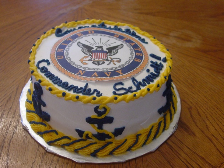 Navy Chief Retirement Cake