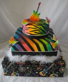 Neon Birthday Cake Ideas Neon Birthday Cake Ideas