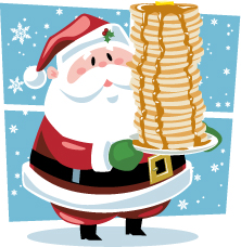 5 Photos of Santa Claus Pancakes 5 Photos of Santa Claus Pancakes