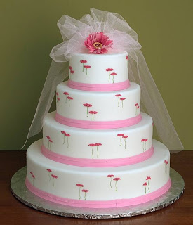 Pink Wedding Cake Pink Wedding Cake