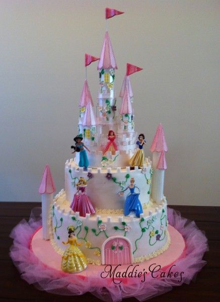 Princess Castle Birthday Cake Princess Castle Birthday Cake