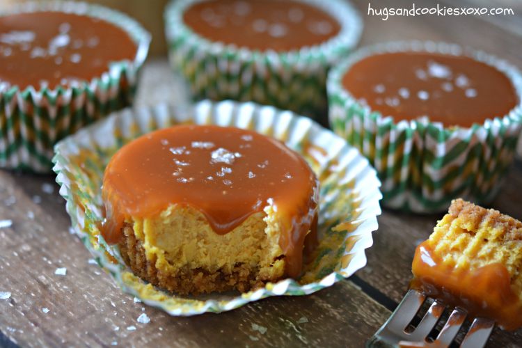 Pumpkin Cheesecake with Salted Caramel Pumpkin Cheesecake with Salted Caramel