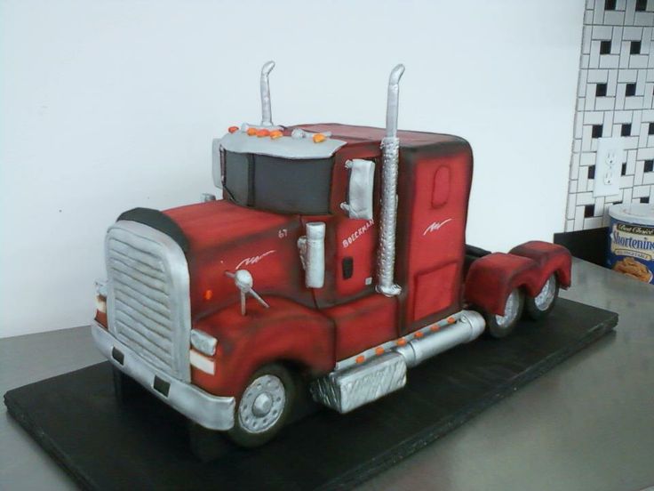 Semi Truck Cake Semi Truck Cake