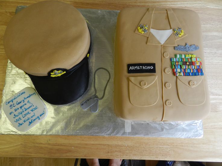 Senior Chief Retirement Cake