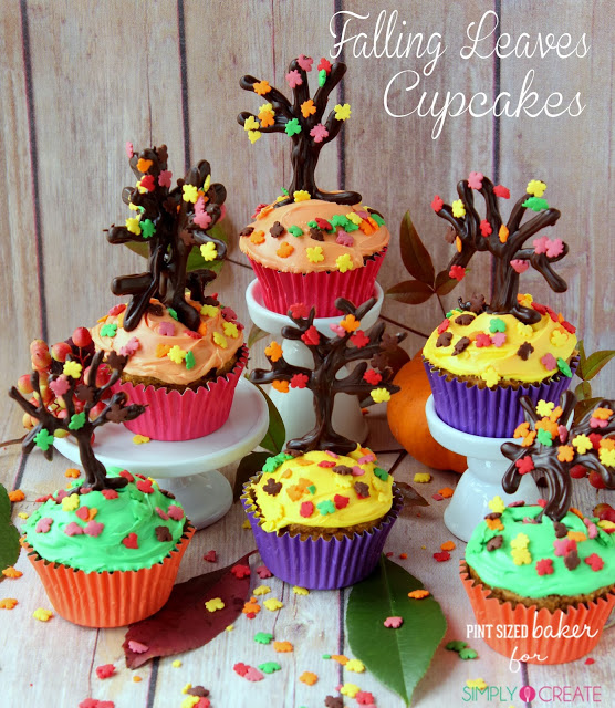11 Thanksgiving Tree Cupcakes Photo - Thanksgiving Fall Cupcake Ideas ...