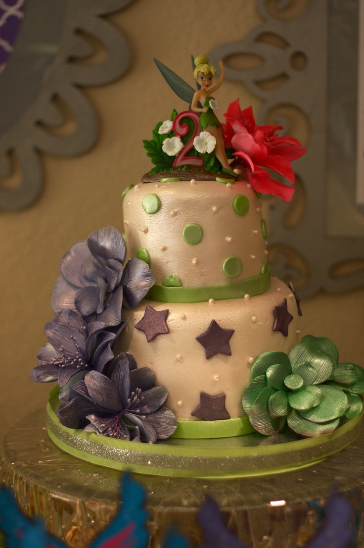Tinkerbell Birthday Cake Tinkerbell Birthday Cake