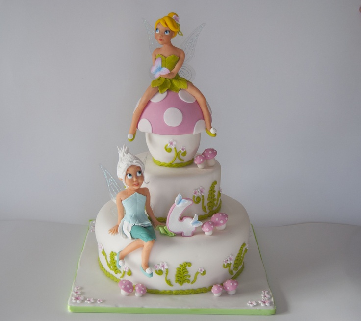 Tinkerbell Birthday Cake Tinkerbell Birthday Cake