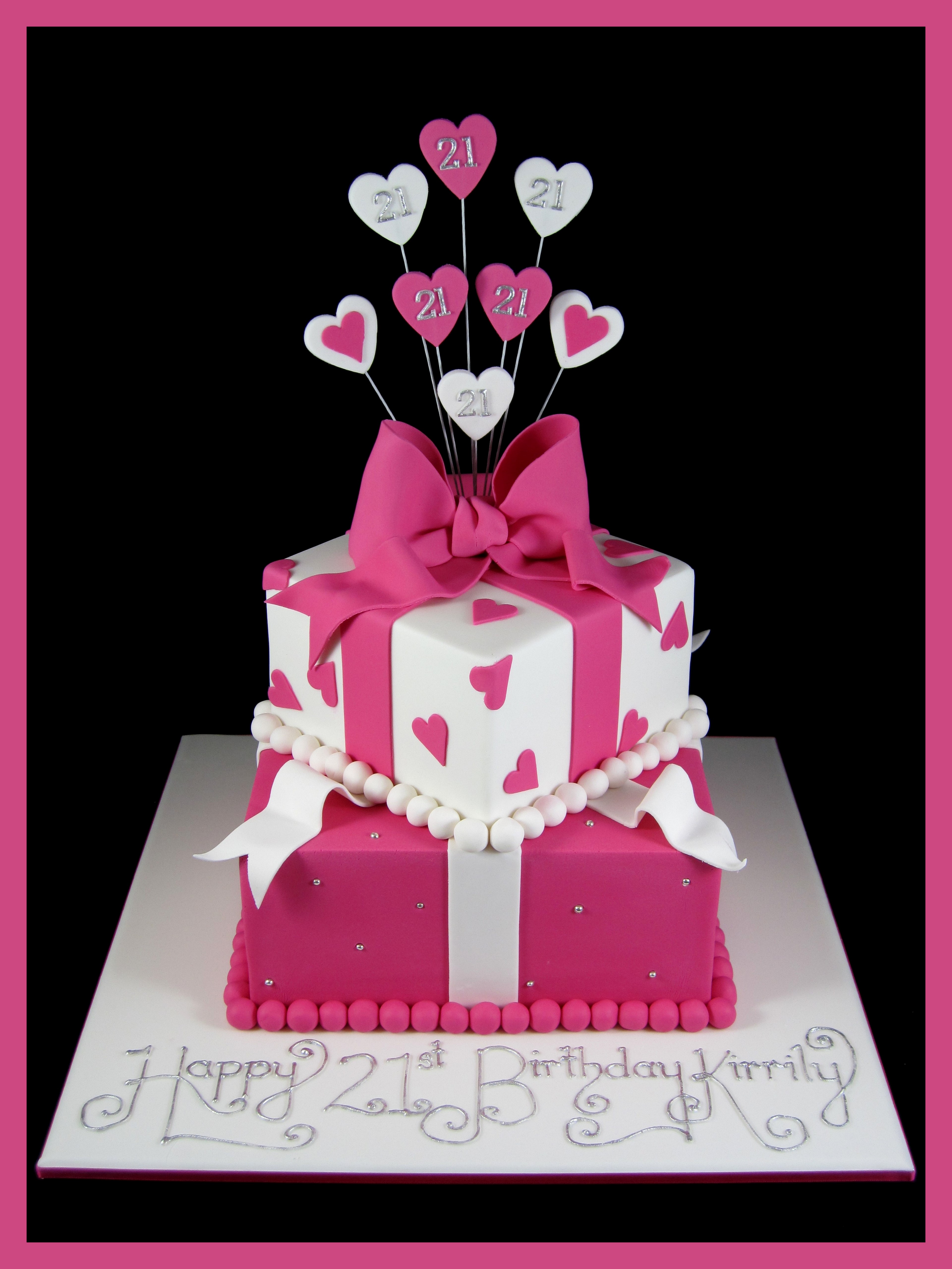 11 21st Bday Cakes For Girls Photo Girls 21st Birthday Cake Ideas