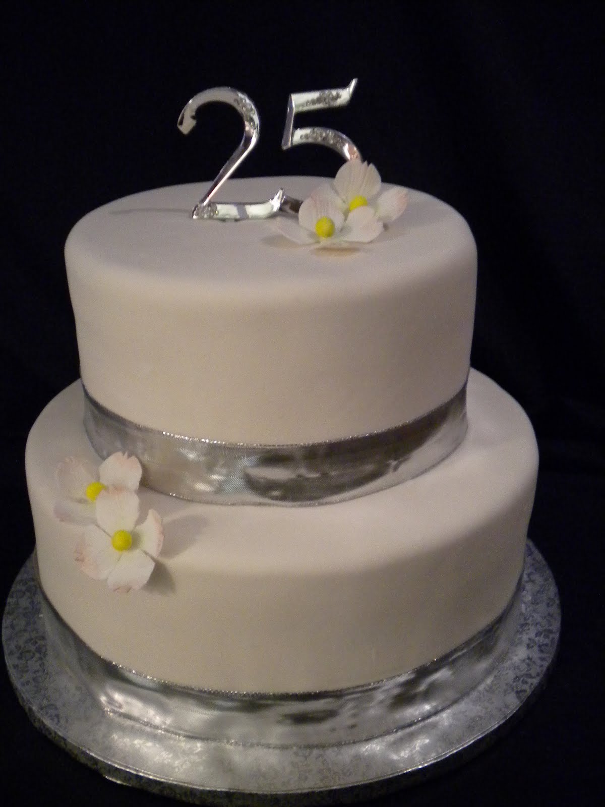 7 Photos of 25th Wedding Anniversary Cakes 7 Photos of 25th Wedding Anniversary Cakes