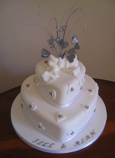 25th Wedding Anniversary Cake 25th Wedding Anniversary Cake