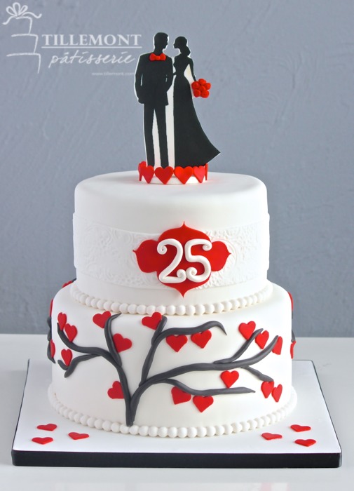 25th Wedding Anniversary Cake 25th Wedding Anniversary Cake