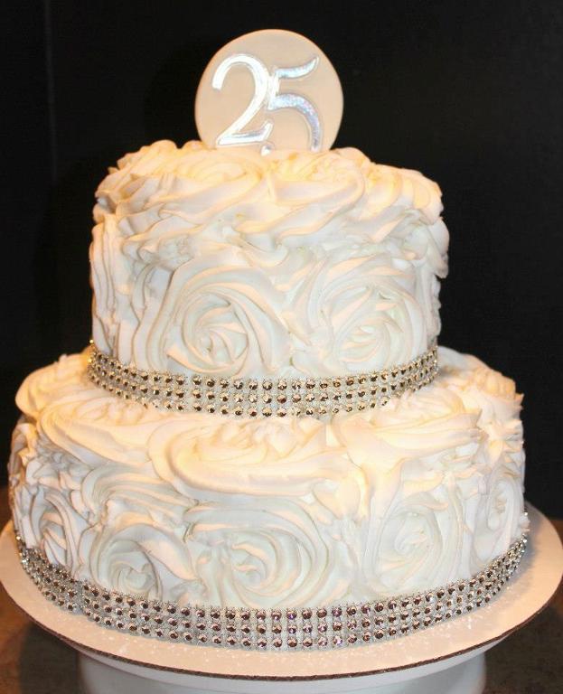 25th Wedding Anniversary Cake 25th Wedding Anniversary Cake