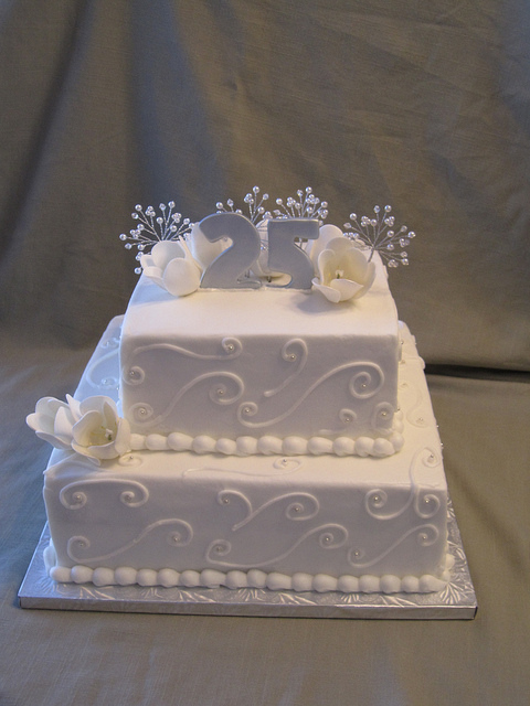 25th Wedding Anniversary Cake 25th Wedding Anniversary Cake