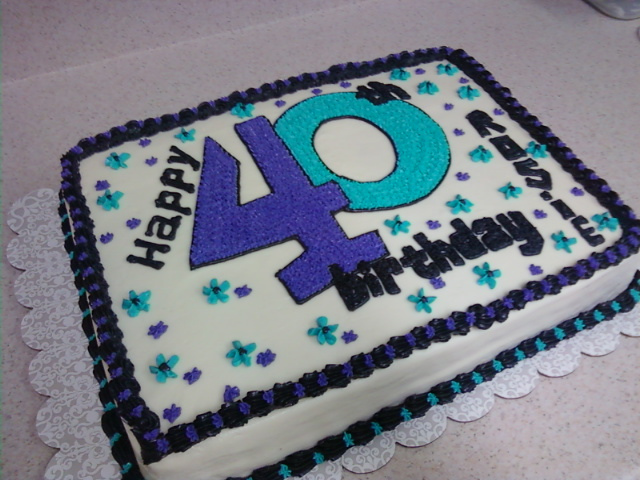 60th Birthday Sheet Cake Ideas For Her