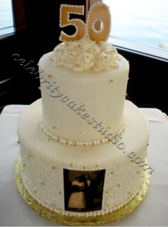 50th Anniversary Cake 50th Anniversary Cake