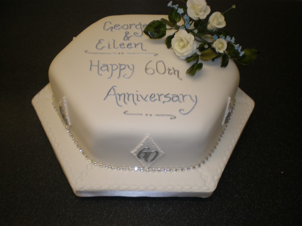 60th Anniversary Cake 60th Anniversary Cake