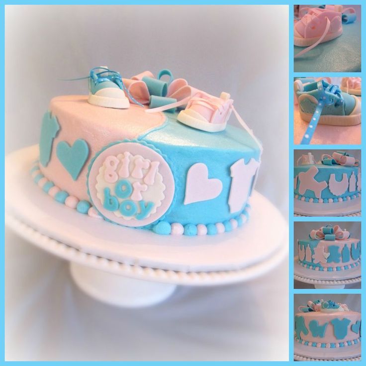 Baby Gender Reveal Cake Idea Baby Gender Reveal Cake Idea