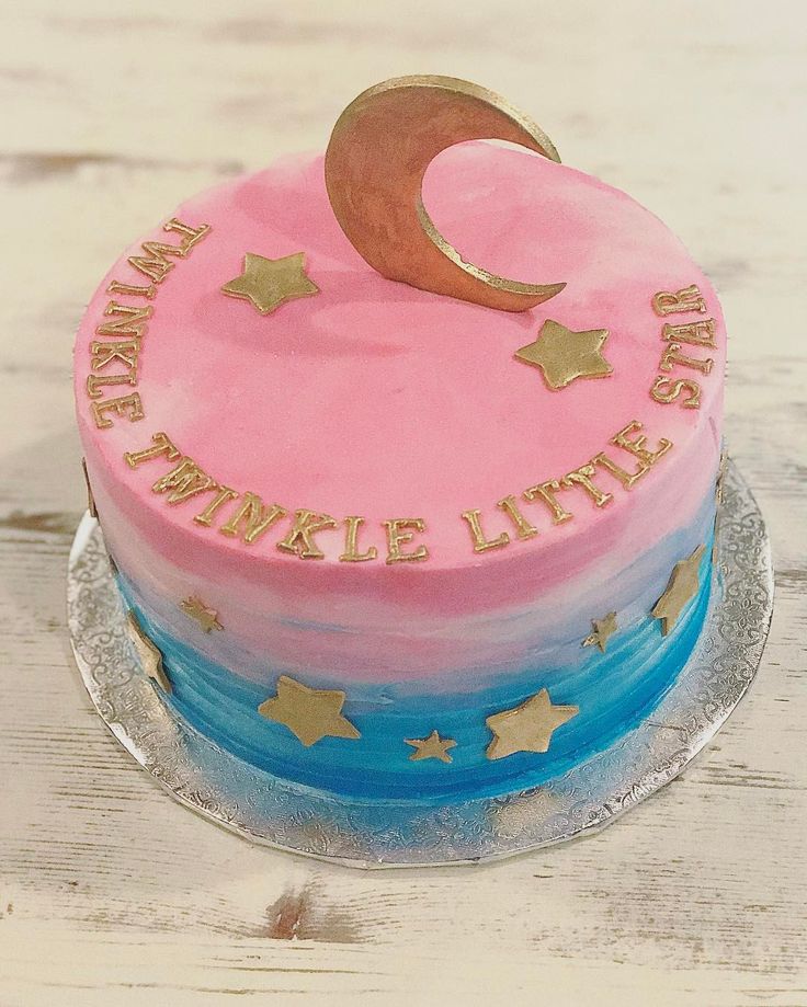 Baby Gender Reveal Cake Baby Gender Reveal Cake
