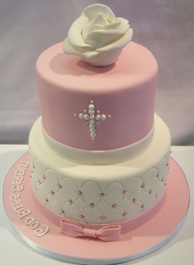 Baby Girl Baptism Cake Ideas Baby Girl Baptism Cake Ideas