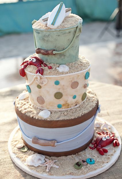 Beach Themed Cake