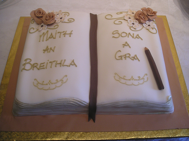 Birthday Cake Shaped Like Open Book Birthday Cake Shaped Like Open Book