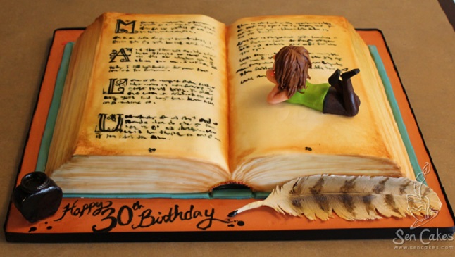 Birthday Cakes That Look Like Books Birthday Cakes That Look Like Books